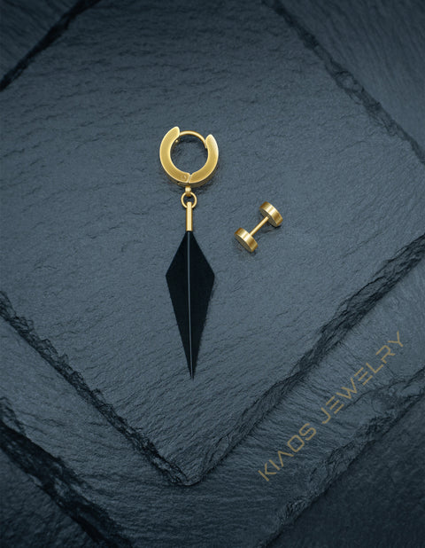 GOLDEN CROW EARRINGS