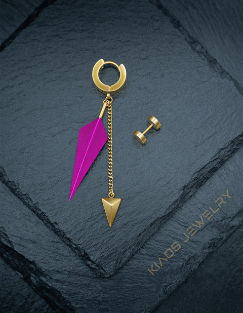 GOLDEN GALAH EARRINGS