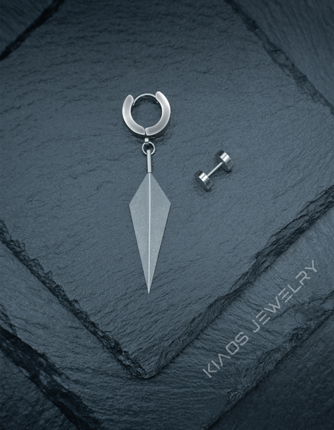 SILVER CATBIRD EARRINGS