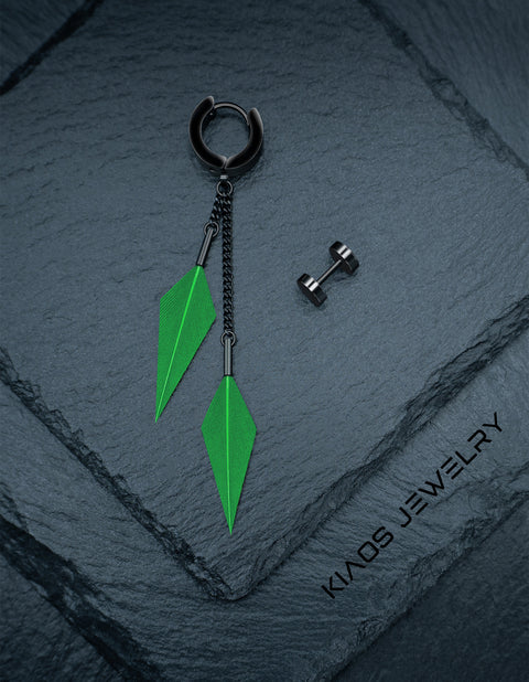 DARK QUETZAL EARRINGS